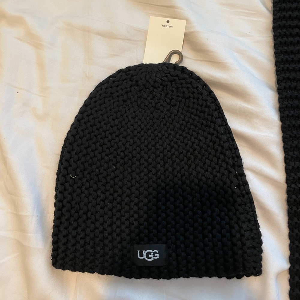 Ugg beanie and scarf